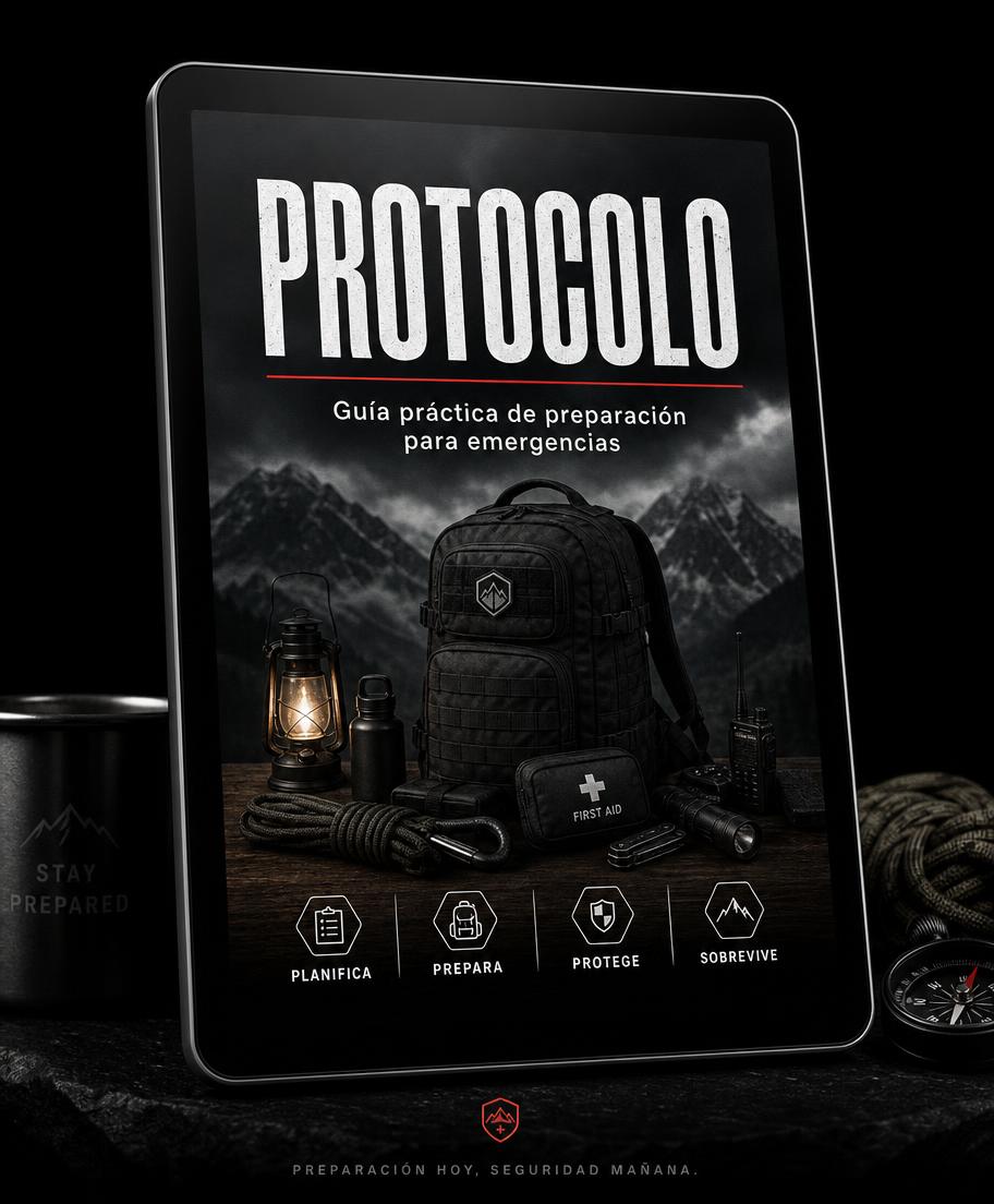 Portada: PROTOCOLO — Guía práctica de preparación para emergencias